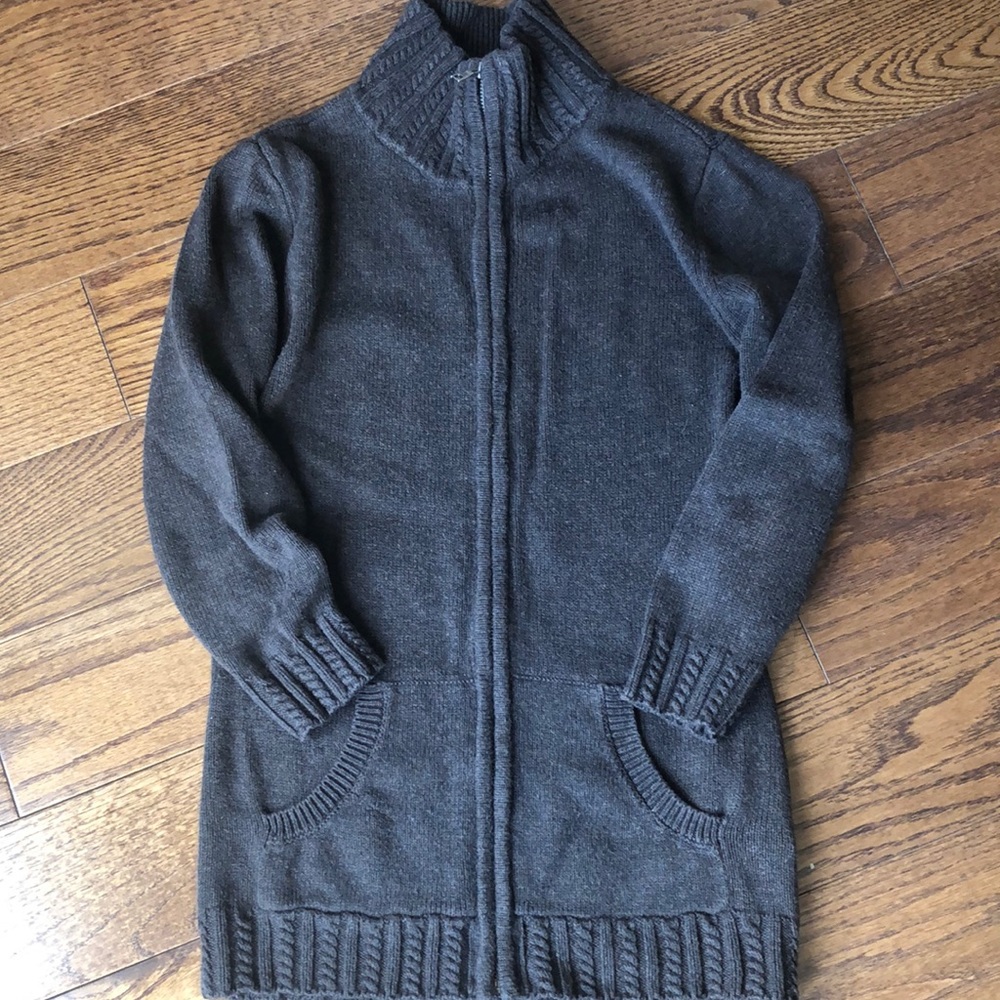 Banana Republic zip up cardigan